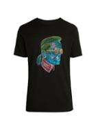 Karl Lagerfeld Paris Neon Skull T-shirt