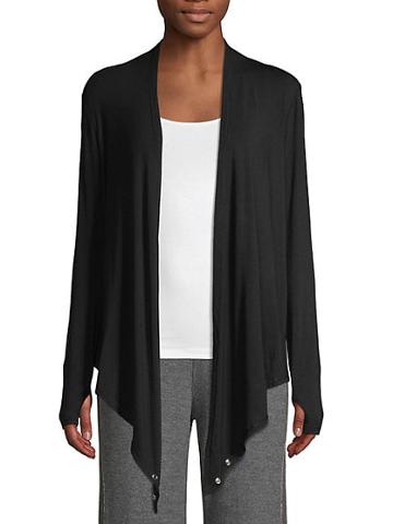 Gx By Gottex Convertible Open-front Cardigan