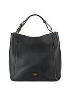 Frances Valentine Snap Leather Hobo Bag