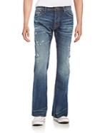 Cult Of Individuality Relaxed-fit Distressed Denim Jeans