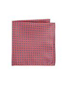 Saks Fifth Avenue Made In Italy Silk Printed Pocket Square