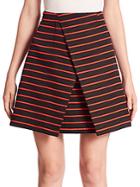 Proenza Schouler Striped Wrap Skirt