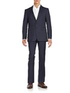 Calvin Klein Extreme Slim-fit Pinstripe Wool Suit