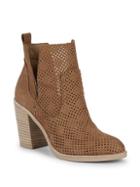 Dolce Vita Shay Perforated Leather Booties