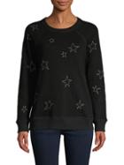 N:philanthropy Star-stitched Cotton-blend Sweatshirt