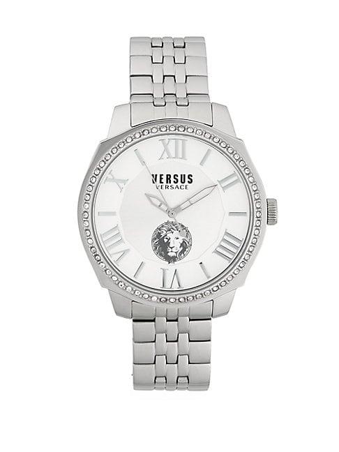 Versus Versace Analog Stainless Steel Bracelet Watch