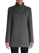 Cinzia Rocca Envelope Collar Wool-blend Jacket