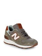 New Balance Miusa Round Toe Lace-up Sneakers