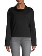 Gx By Gottex Cowlneck Bell-sleeve Top