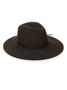 Renvy Wide Brim Wool Hat