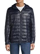 Ea7 Emporio Armani Down-filled Packable Hooded Jacket