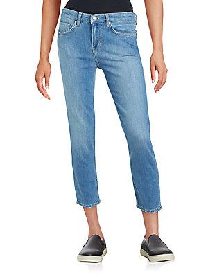 Iro Jeans Five-pocket Cropped Denim Pants