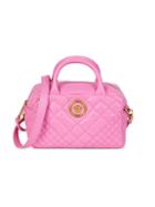 Versace Collection Quilted Leather Satchel