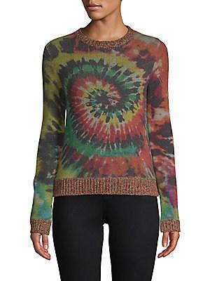 Valentino Tie-dyed Cashmere Sweater