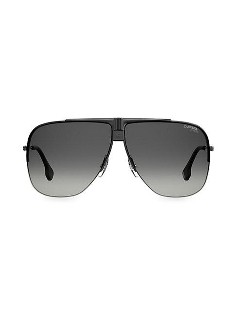 Carrera 64mm Aviator Sunglasses