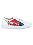 Robert Graham Ignition Printed Leather Sneakers