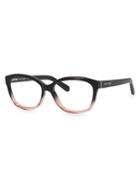 Bobbi Brown The Mulberry 54mm Two-toned Square Optical Glasses