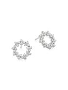 Hueb Reverie 18k White Gold & Diamond Stud Earrings