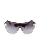 Miu Miu 90mm Shield Sunglasses