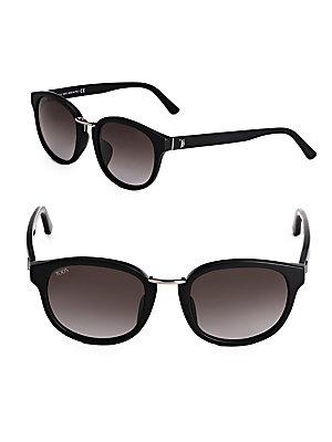 Tod's 54mm Rounded Sunglasses