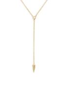 Kc Designs 14k Yellow Gold & Diamond Spike Pendant Necklace