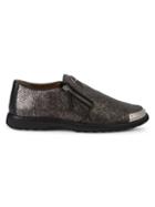 Giuseppe Zanotti Embossed Leather Loafers
