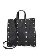 Moschino Studded Leather Tote