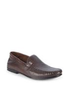 Bally Pebble Leather Loafers