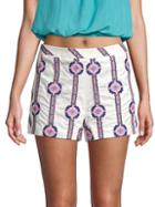Ramy Brook Jayde Embroidered Shorts
