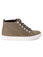 Kenneth Cole New York Kale Nubuck Leather Hi-top Sneakers