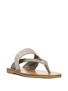 Vince Tess Leather & Suede Thong Sandals