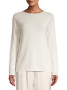 Peserico Ivory Roll-neck Sweater