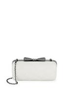 La Regale Quilted Leather Clutch