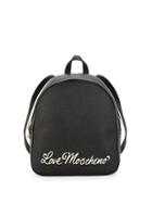 Love Moschino Crosshatch Textured Backpack