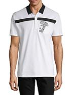 Versace Cotton Logo Polo