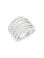 Lafonn Classic Embellished Sterling Silver Ring