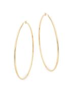 Saks Fifth Avenue 14k Gold Large Hoop Earrings