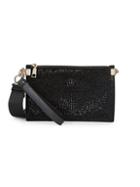 Versace Embellished Leather Pouch