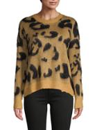 Stellah Leopard-print Sweater