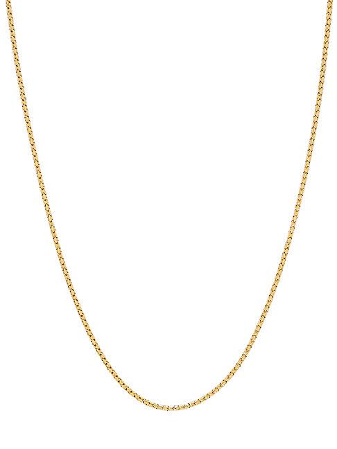 Saks Fifth Avenue Made In Italy 14k Yellow Gold Bird Cage Chain Necklace