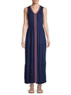 Design History Embroidered Maxi Dress