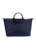 Longchamp Leather-trim Travel Top Handle Bag
