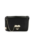 Love Moschino Heart Logo Charm Shoulder Bag