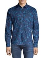 Hugo Ero Relaxed-fit Floral Print Shirt
