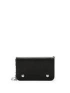 Longchamp Textured Leather Crossbody Wallet