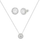 Jan-kou 3-piece Cubic Zirconite Necklace & Earrings Set