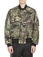 Givenchy Camouflage Printed Bomber Jacket