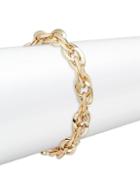 Saks Fifth Avenue Made In Italy Made In Italy 14k Yellow Gold Twist Bracelet