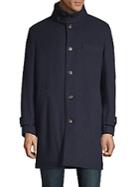 Brunello Cucinelli Shearling-lined Cashmere Topcoat
