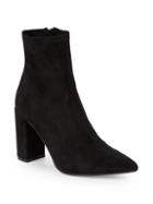 Steve Madden Clareese Suede Point Toe Ankle Boots